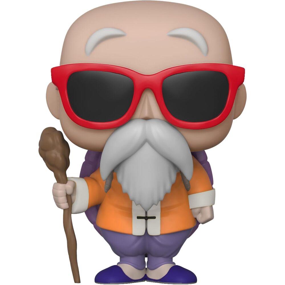 Imagen 2 de Figura Pop Dragon Ball Z Gohan Master Roshi With Staff