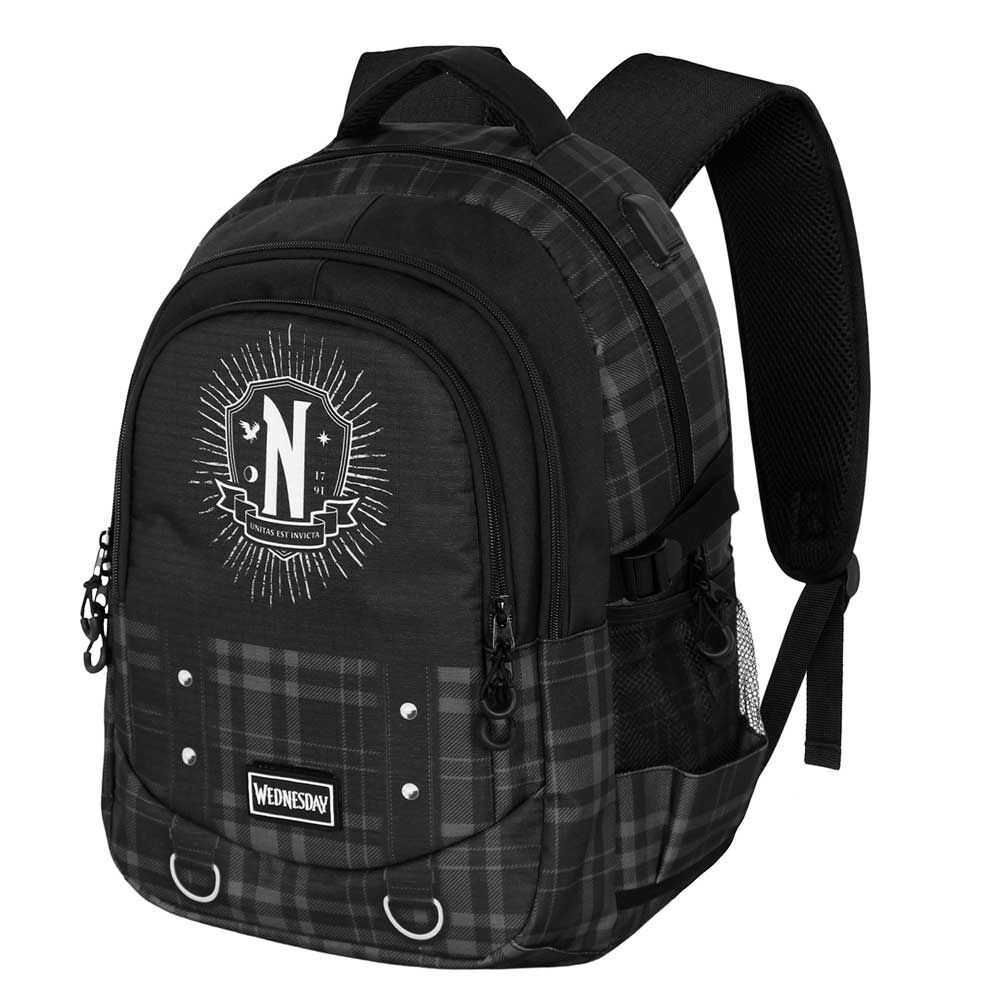 Imagen de Mochila Chains Miercoles 44Cm Adaptable parte de nuestra colección en Espadas y más, sitio oficial.