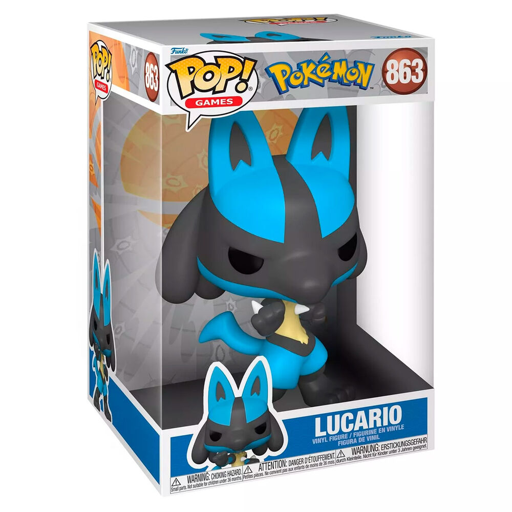 Imagen 2 de Figura Pop Pokemon Lucario 25Cm