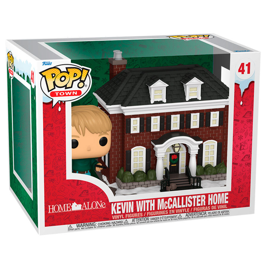 Imagen 2 de Figura Pop Town Home Alone Kevin With Mccallister Home