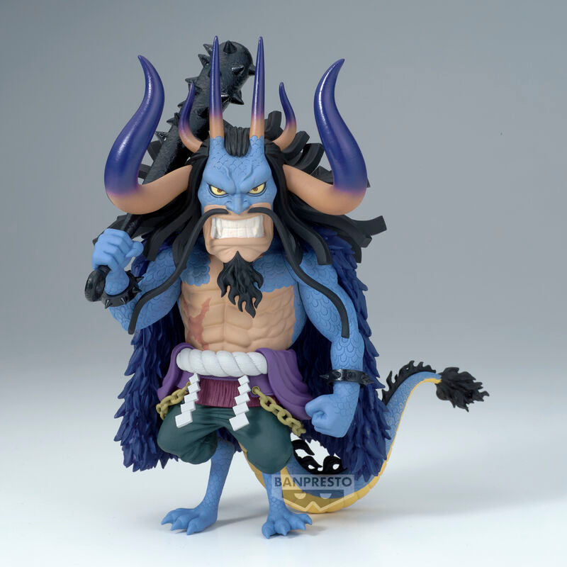 Imagen de Figura Kaido Mega World Collectable One Piece 13Cm parte de nuestra colección en Espadas y más, sitio oficial.