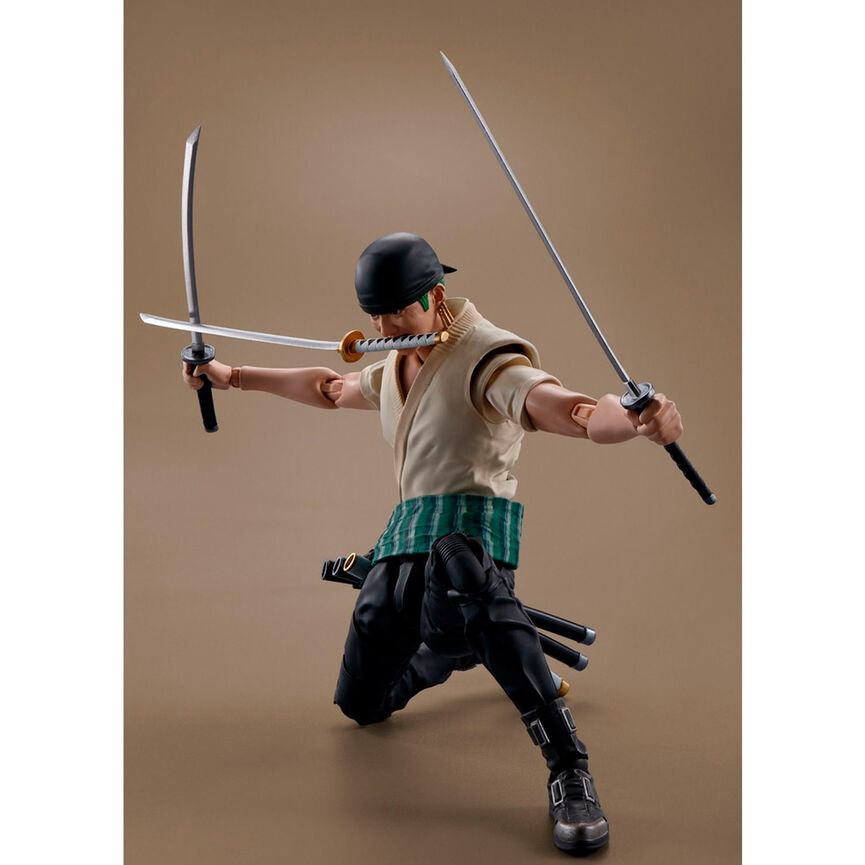 Image 4 - Figure S.h. Figuarts Roronoa Zoro Netflix Series One Piece 14.5Cm