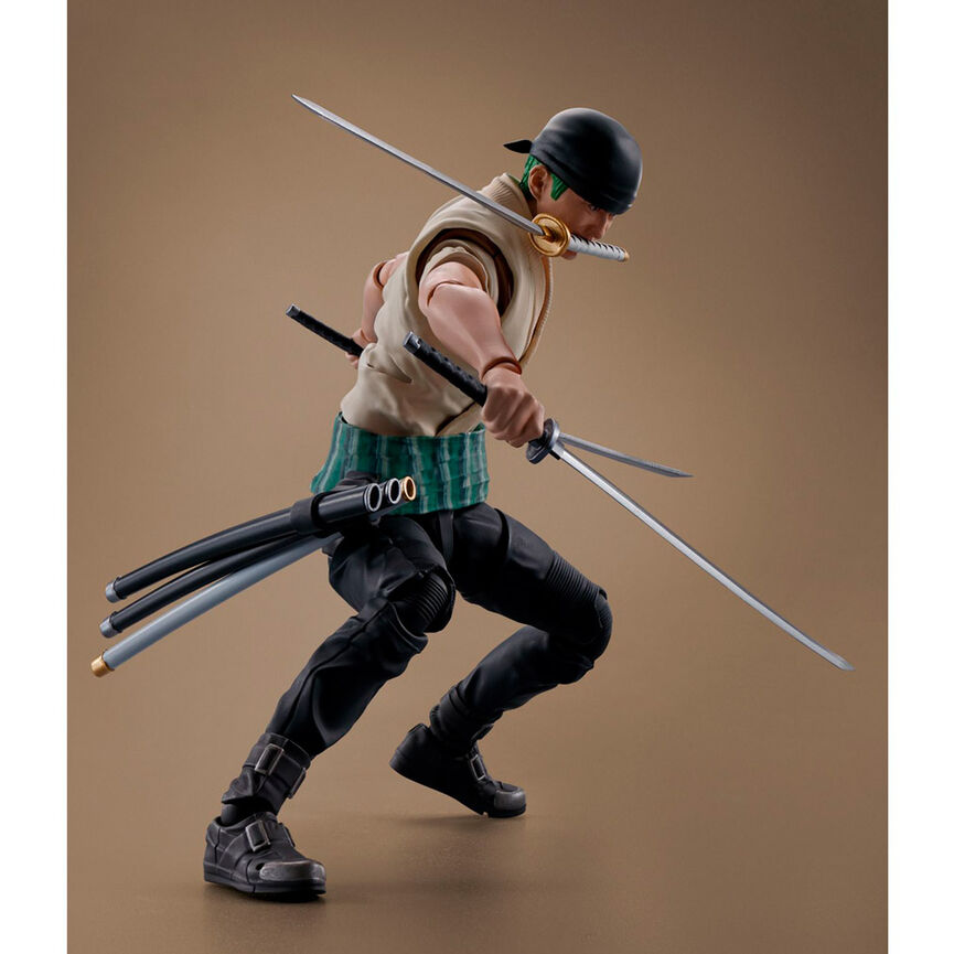 Imagen 5 de Figura S.H. Figuarts Roronoa Zoro Netflix Series One Piece 14,5Cm