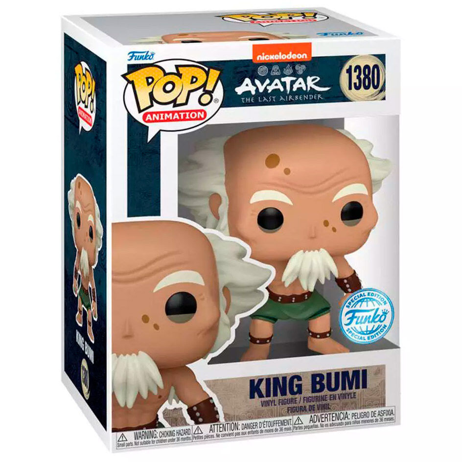 Imagen 2 de Figura Pop Avatar The Last Airbender King Bumi Exclusive