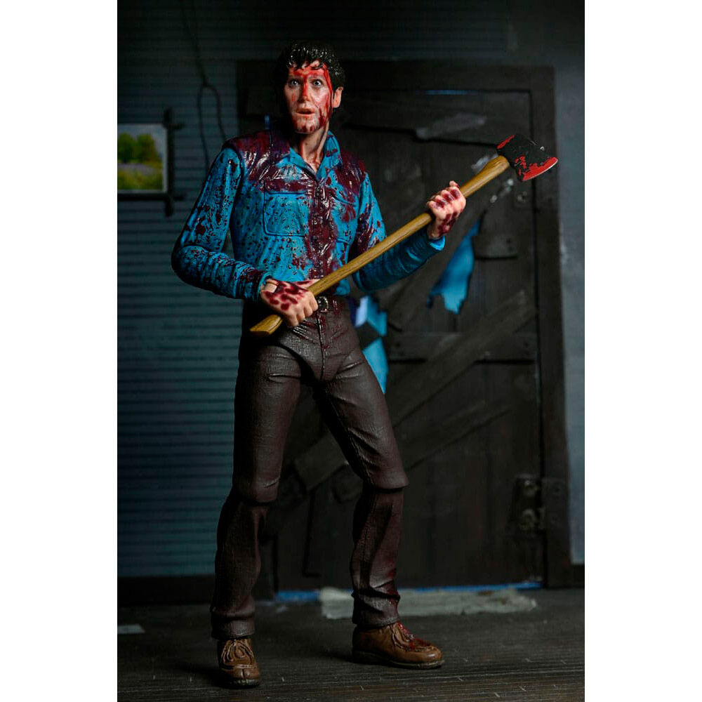 Imagen 5 - Set 2 Figuras Ultimate Bloody Ash &#38; Cheryl Williams Evil Dead 18Cm