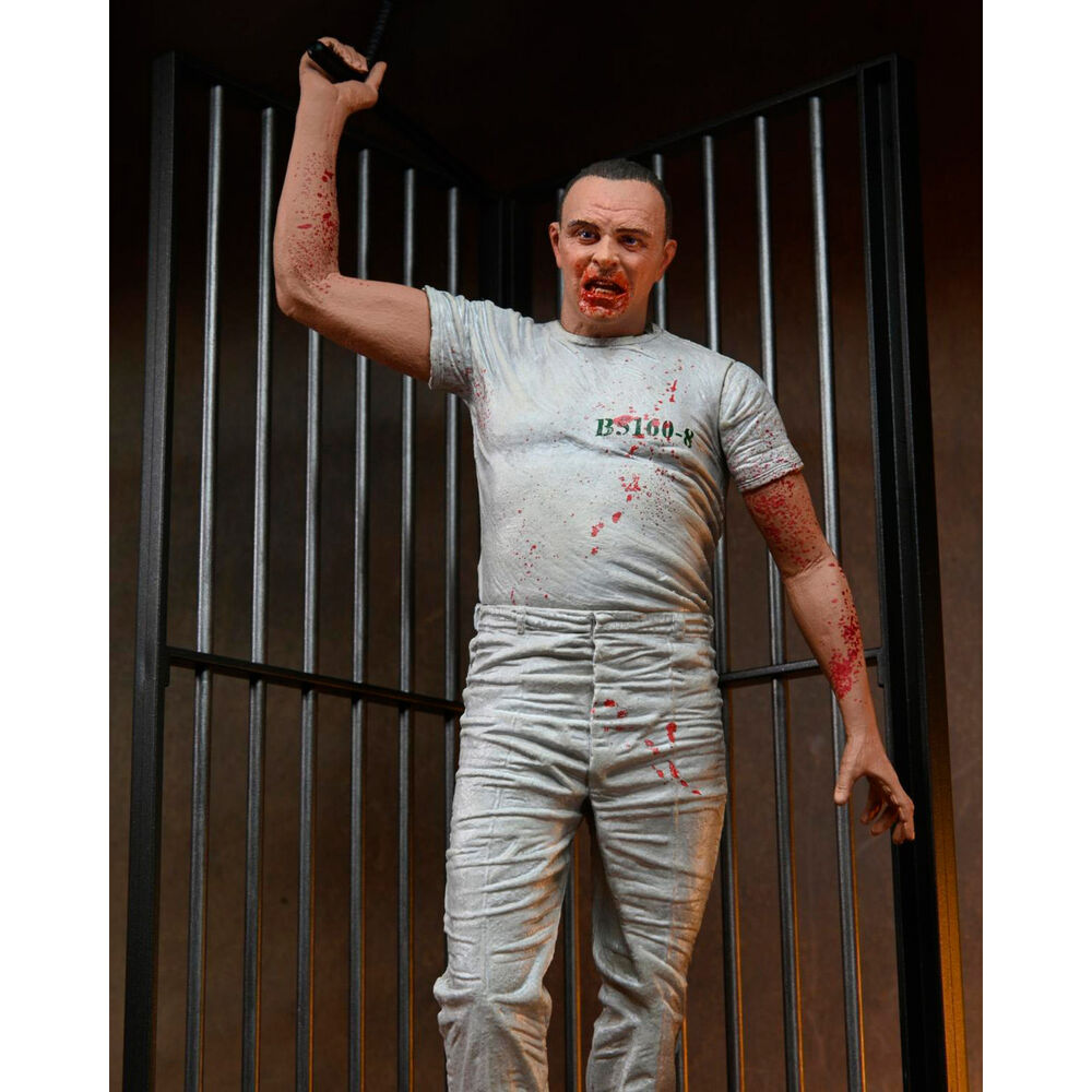 Imagen 7 - Figura Dr. Hannibal Lecter Prison Escape El Silencio De Los Corderos 18Cm