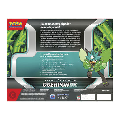 Imagen de Estuche Juego Cartas Coleccionables Ogerpon Ex Pokemon Español parte de nuestra colección en Espadas y más, sitio oficial.