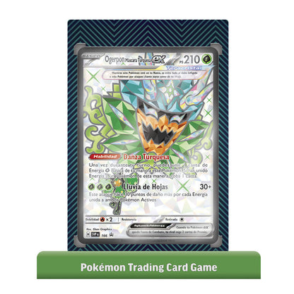 Imagen de Estuche Juego Cartas Coleccionables Ogerpon Ex Pokemon Español parte de nuestra colección en Espadas y más, sitio oficial.