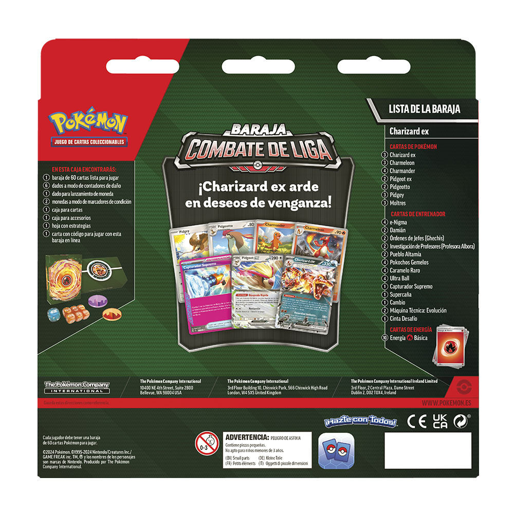 Imagen 1 - Juego Cartas Coleccionables Charizard Pokemon Español