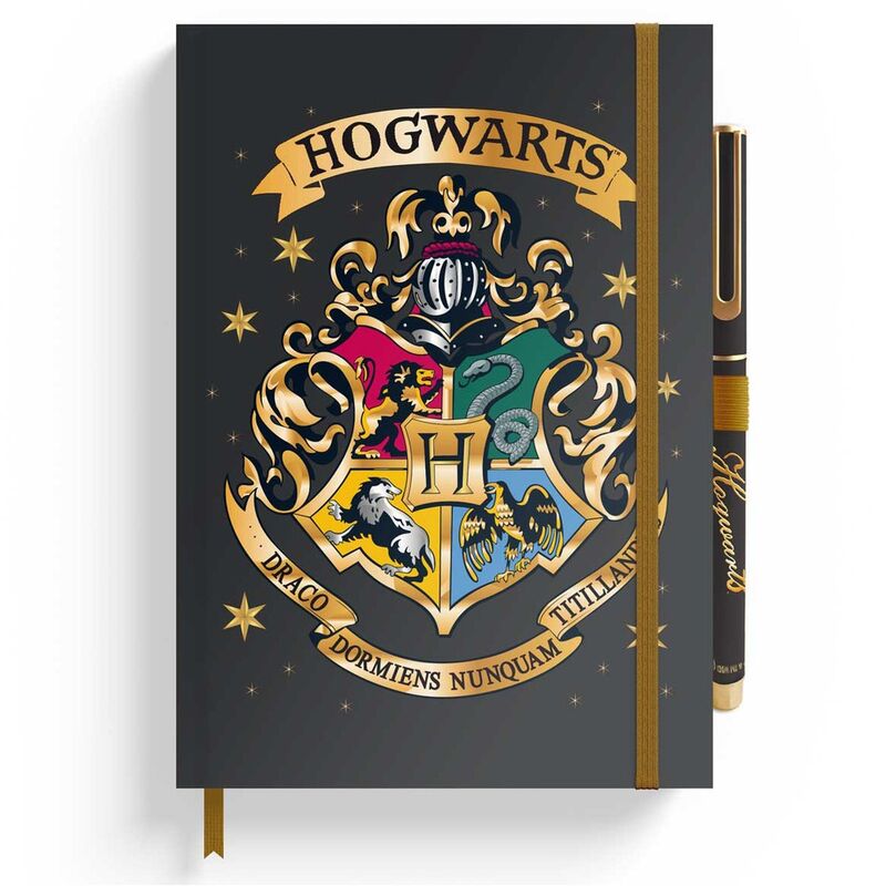 Imagen 1 de Cuaderno A5 Premium + Boligrafo Hogwarts Harry Potter