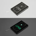 Imagen de Cuaderno A5 Premium Led + Boligrafo Lumos Harry Potter parte de nuestra colección en Espadas y más, sitio oficial.