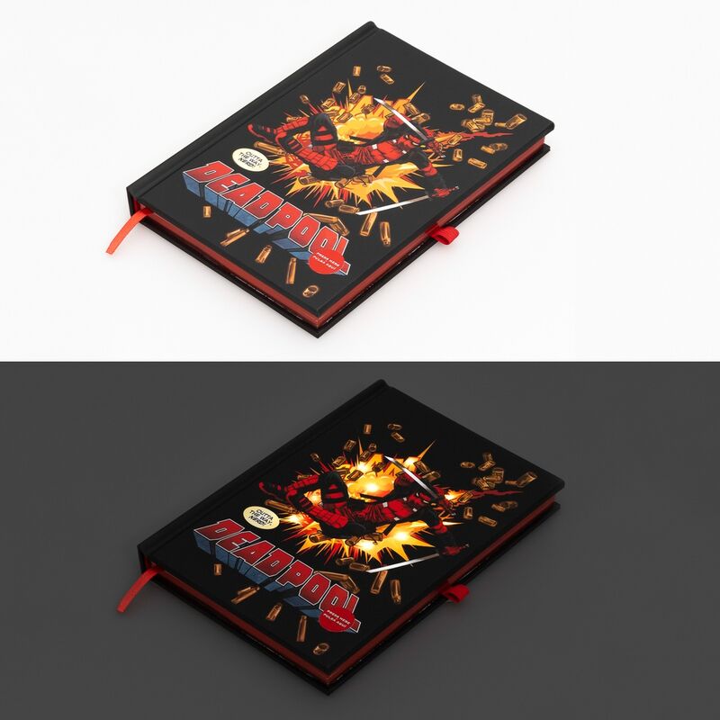 Imagen 1 de Cuaderno A5 Premium Led Deadpool Marvel