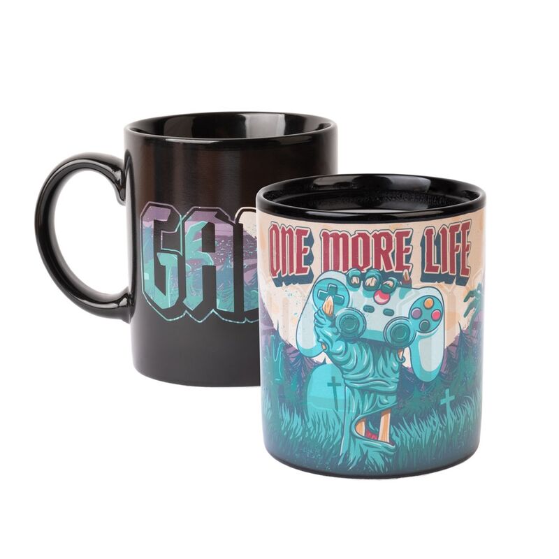 Imagen 1 - Taza Termocolora Gameration One More Life 350Ml