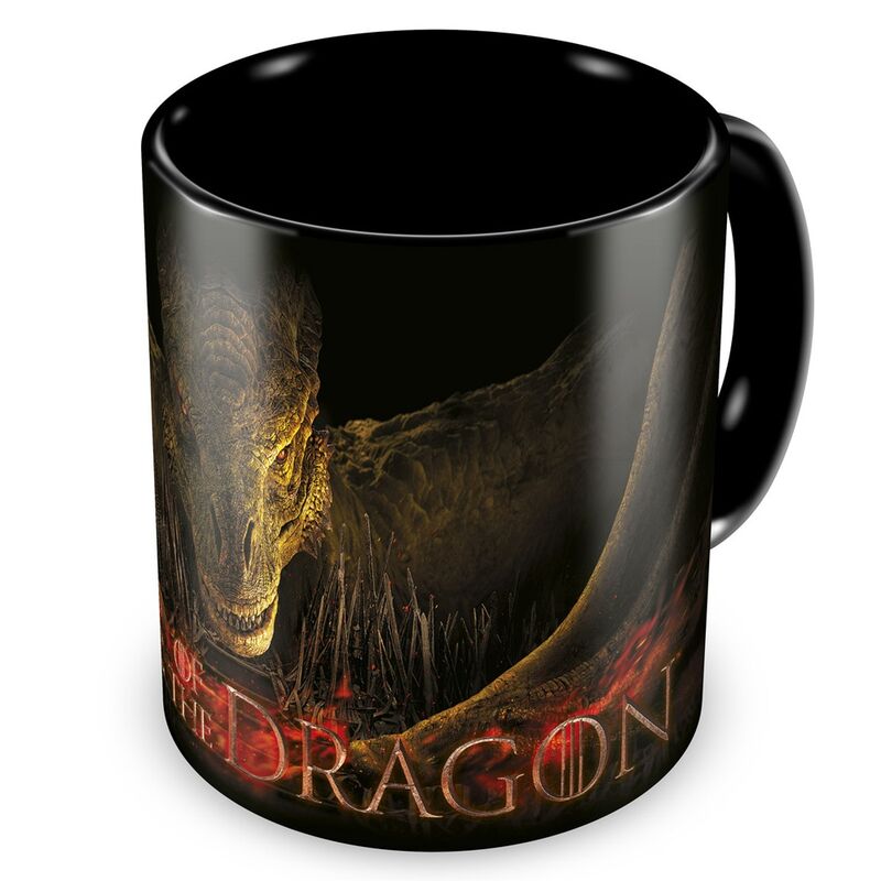 Imagen 1 de Taza Termocolora La Casa Del Dragon Juego De Tronos 350Ml