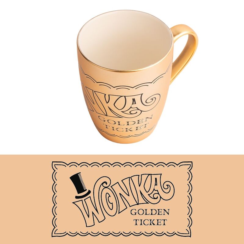 Imagen 1 de Taza Golden Ticket Willy Wonka 350Ml