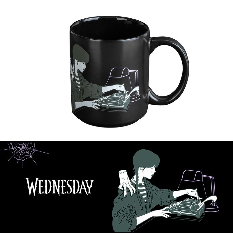 Imagen 1 de Taza Miercoles Addams 350Ml