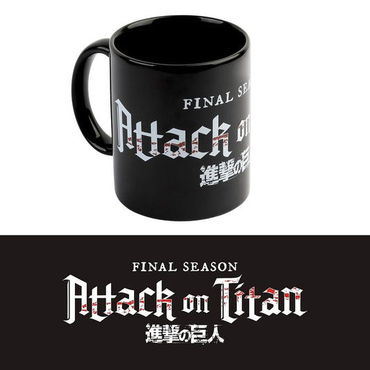 Imagen 1 de Taza Logo Attack On Titan 350Ml