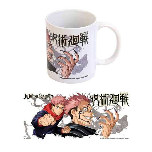 Imagen 1 - Taza Yuji Y Sukuna Jujutsu Kaisen 350Ml