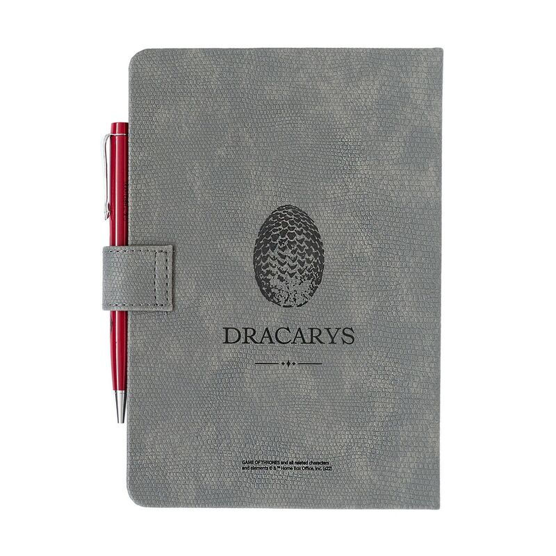 Imagen 2 de Cuaderno A5 Premium + Boligrafo Targaryen Juego De Tronos