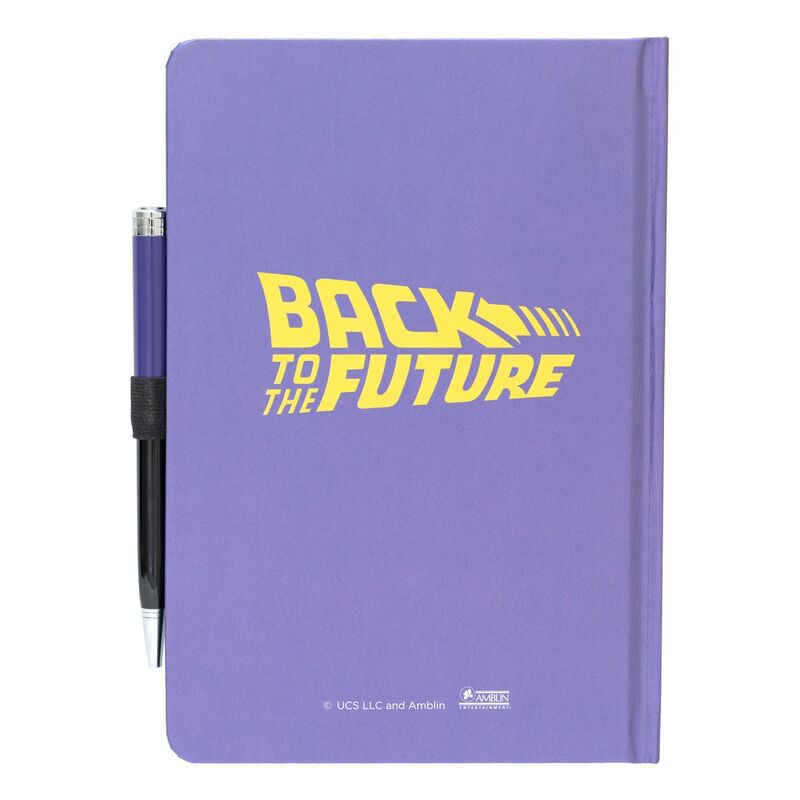 Imagen 2 de Cuaderno A5 Premium + Boligrafo Regreso Al Futuro