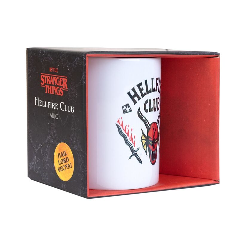 Imagen 2 de Taza Hellfire Club Stranger Things 350Ml