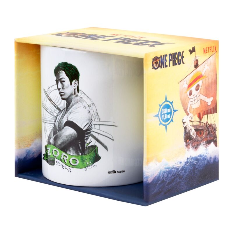 Imagen 2 de Taza Roronoa Zoro One Piece 350Ml