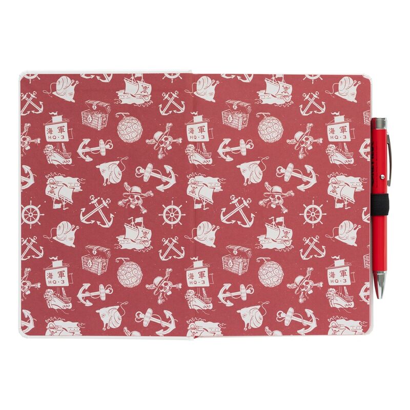 Imagen 3 de Cuaderno A5 Premium + Boligrafo Proyector One Piece