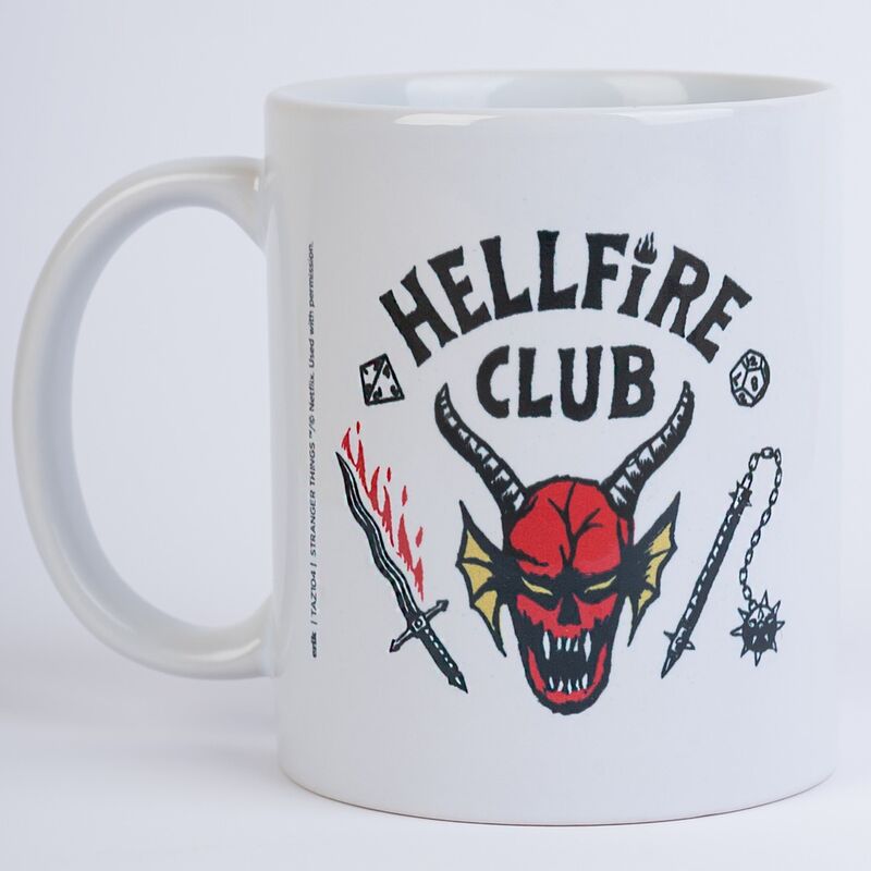 Imagen 3 de Taza Hellfire Club Stranger Things 350Ml