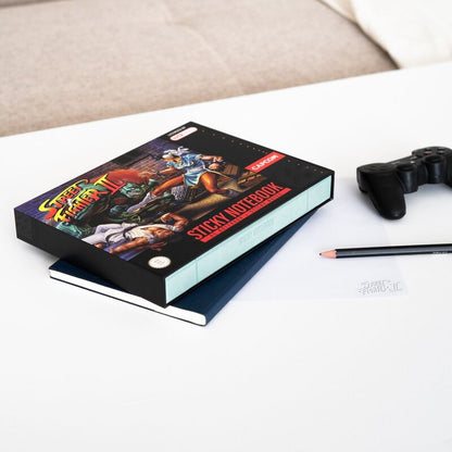Imagen de Cuaderno A5 Premium Sticky Notas Street Fighter parte de nuestra colección en Espadas y más, sitio oficial.