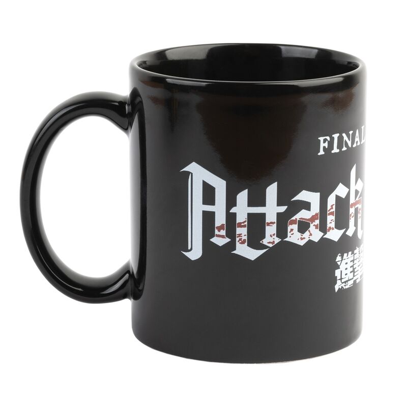 Imagen 3 de Taza Logo Attack On Titan 350Ml