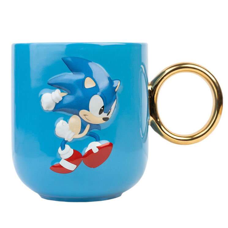 Imagen 3 - Taza 3D Sonic The Hedgehog 350Ml