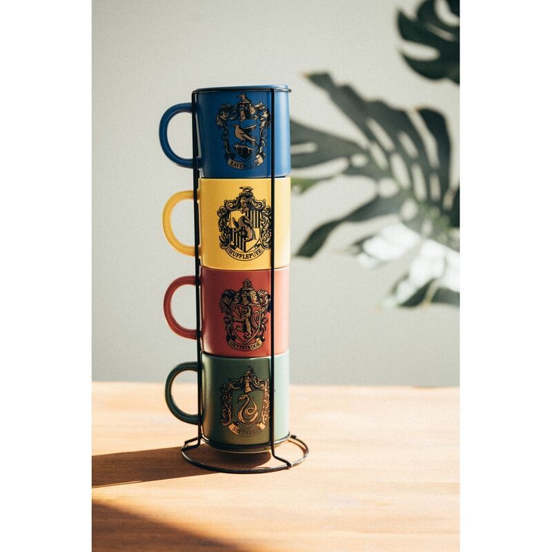 Imagen de Set 4 Tazas Harry Potter 300Ml parte de nuestra colección en Espadas y más, sitio oficial.