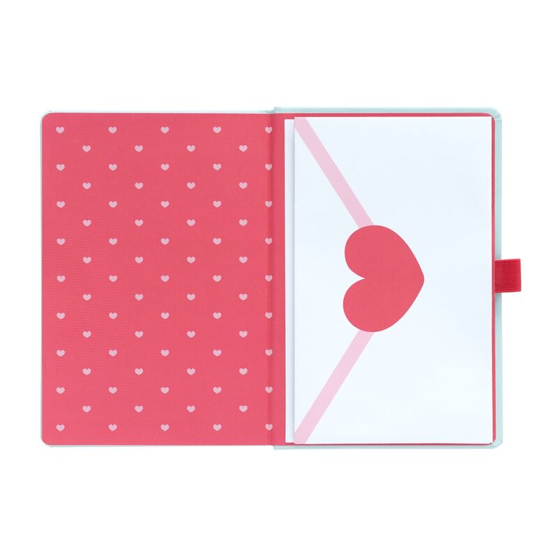 Imagen 4 de Cuaderno A5 Premium + Boligrafo Proyector Purrfect Love Pusheen