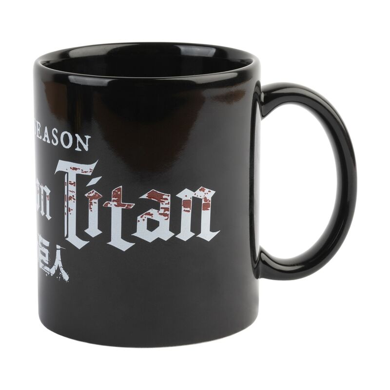 Imagen 4 de Taza Logo Attack On Titan 350Ml