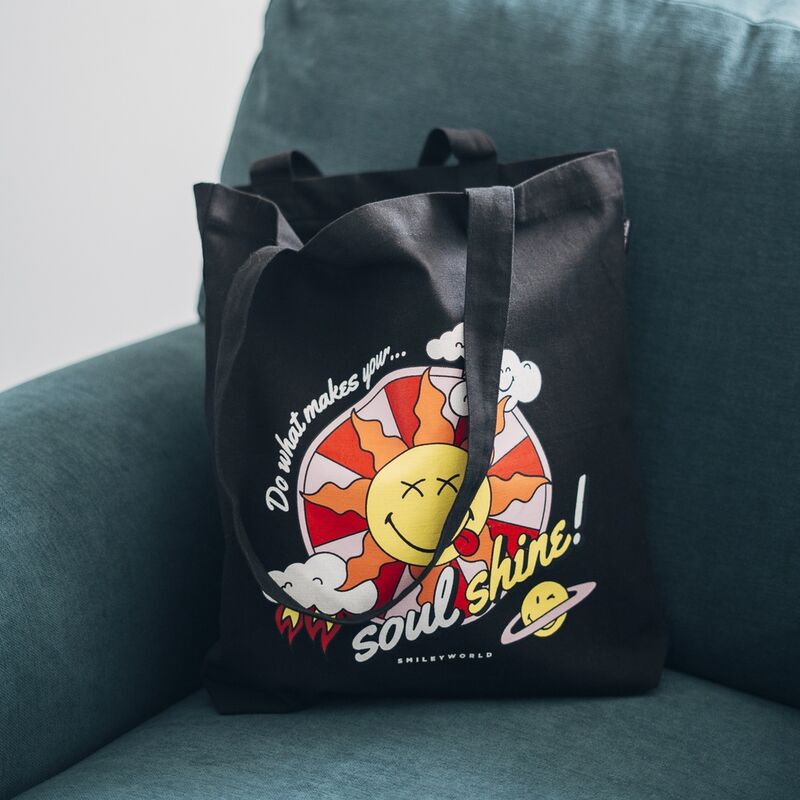 Imagen 4 - Bolsa Shopping Smiley Quirky Comics