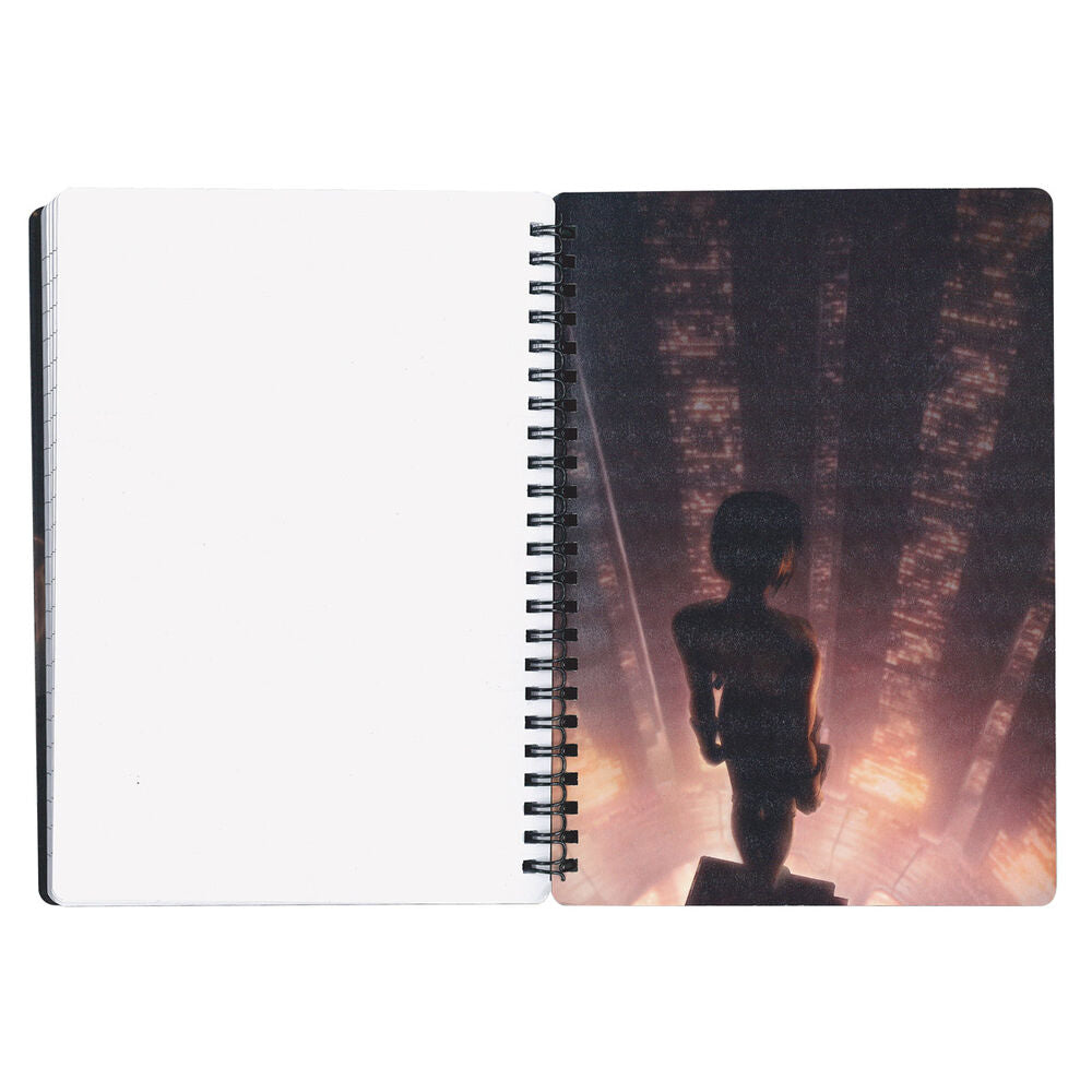 Imagen 3 - Cuaderno 3D City Ghost In The Shell