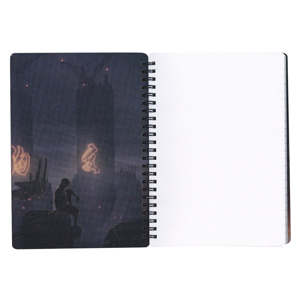 Imagen 5 - Cuaderno 3D City Ghost In The Shell