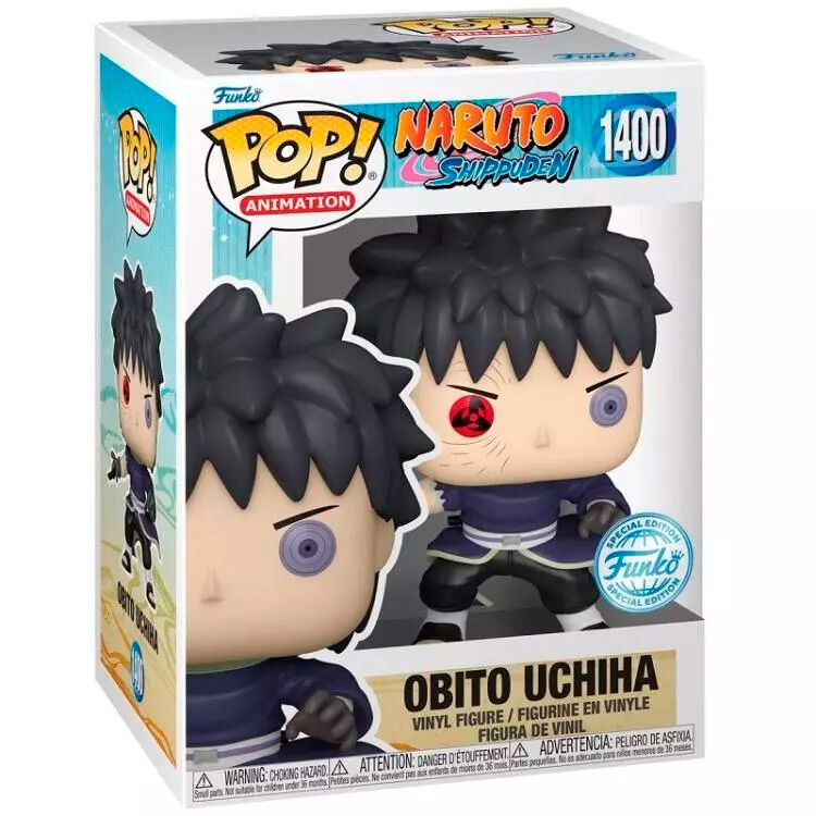 Imagen 2 de Figura Pop Naruto Shippuden Obito Uchiha Exclusive