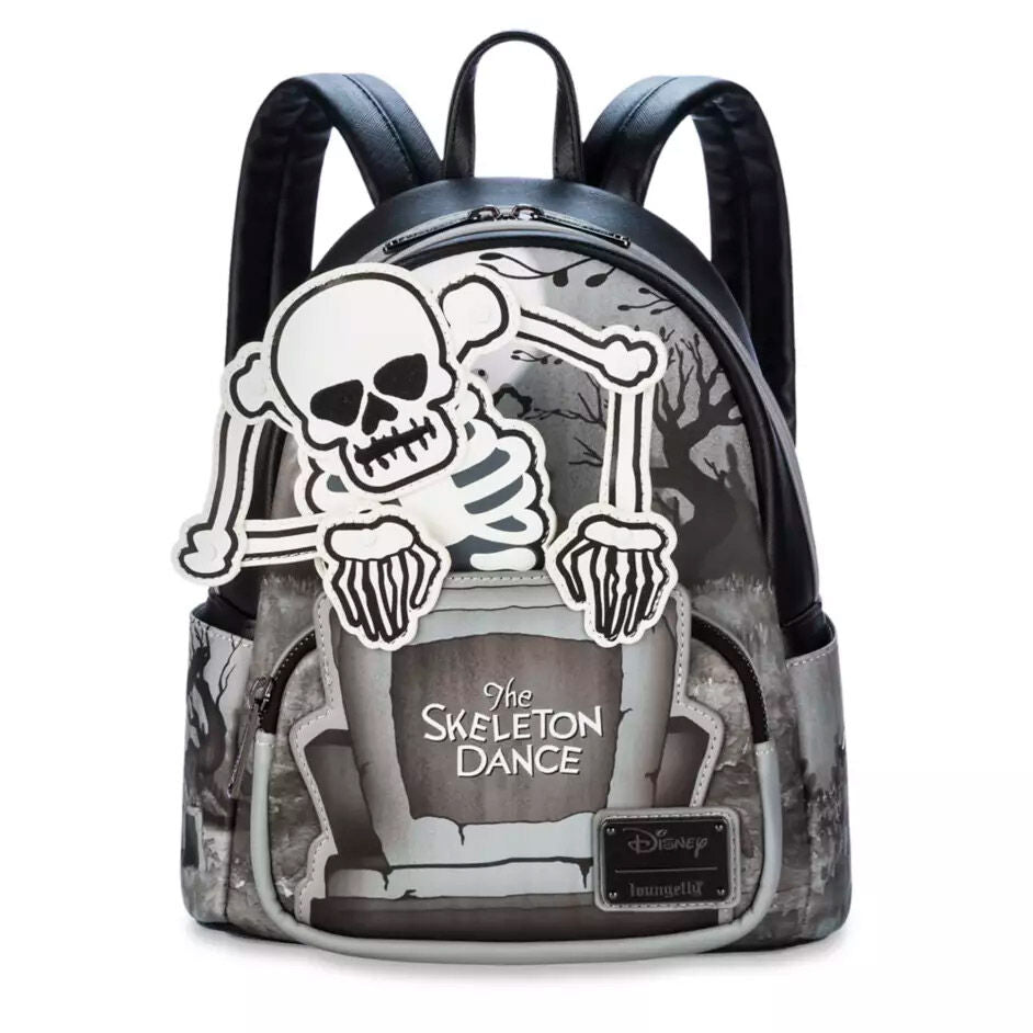 Imagen 2 de Mochila Skelenton Dance Disney Loungefly 26Cm