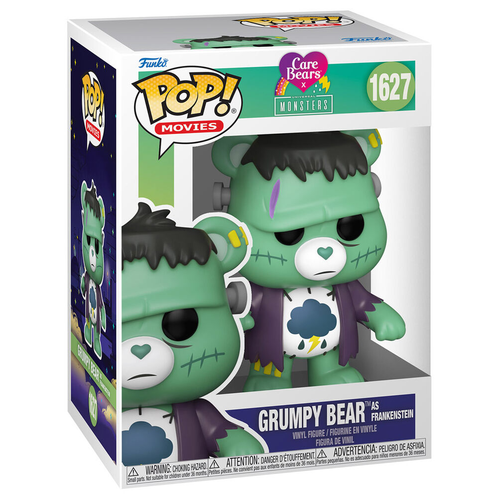 Imagen 2 de Figura Pop Care Bears X Monsters Grumpy Bear Frankenstein