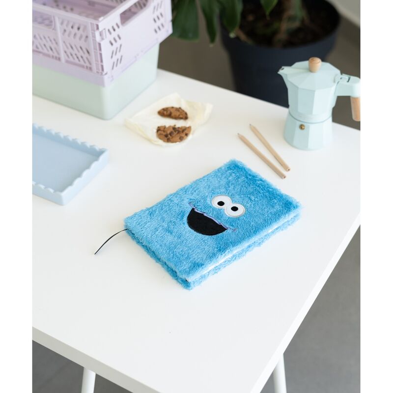 Imagen 5 de Cuaderno A5 Premium Peluche Monstruo De Las Galletas Barrio Sesamo