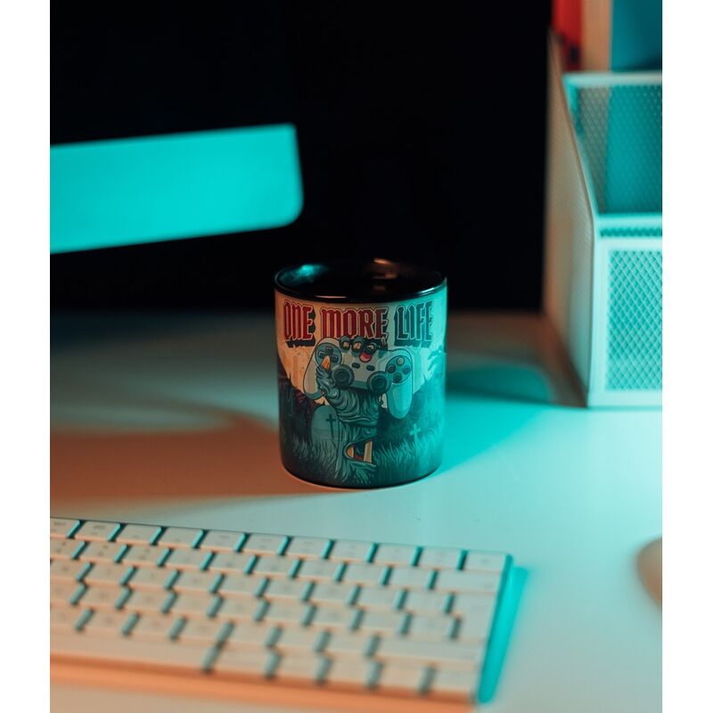 Imagen 5 - Taza Termocolora Gameration One More Life 350Ml