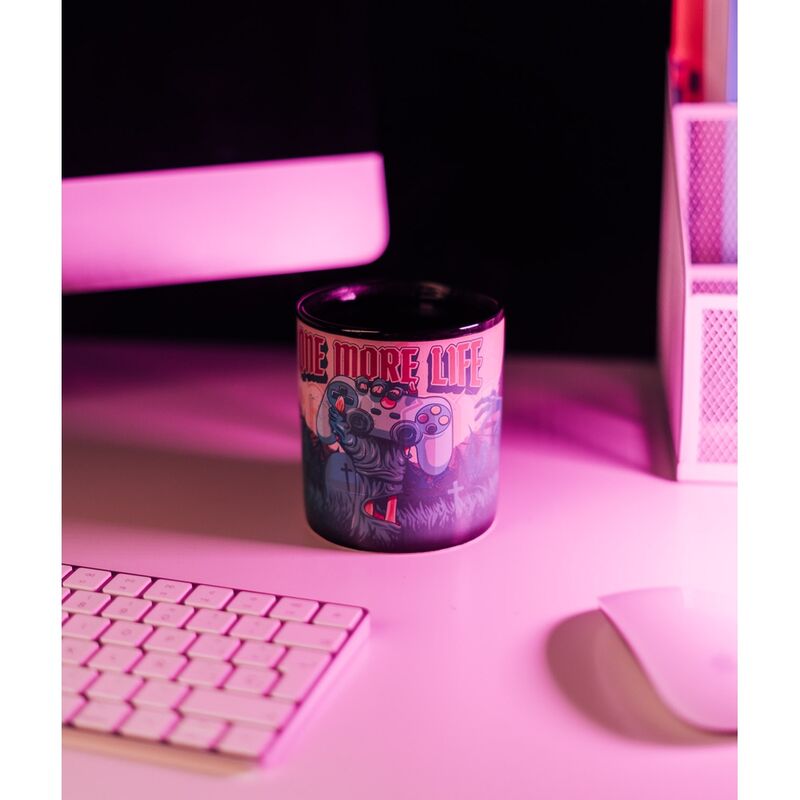 Imagen 5 - Taza Termocolora Gameration One More Life 520Ml