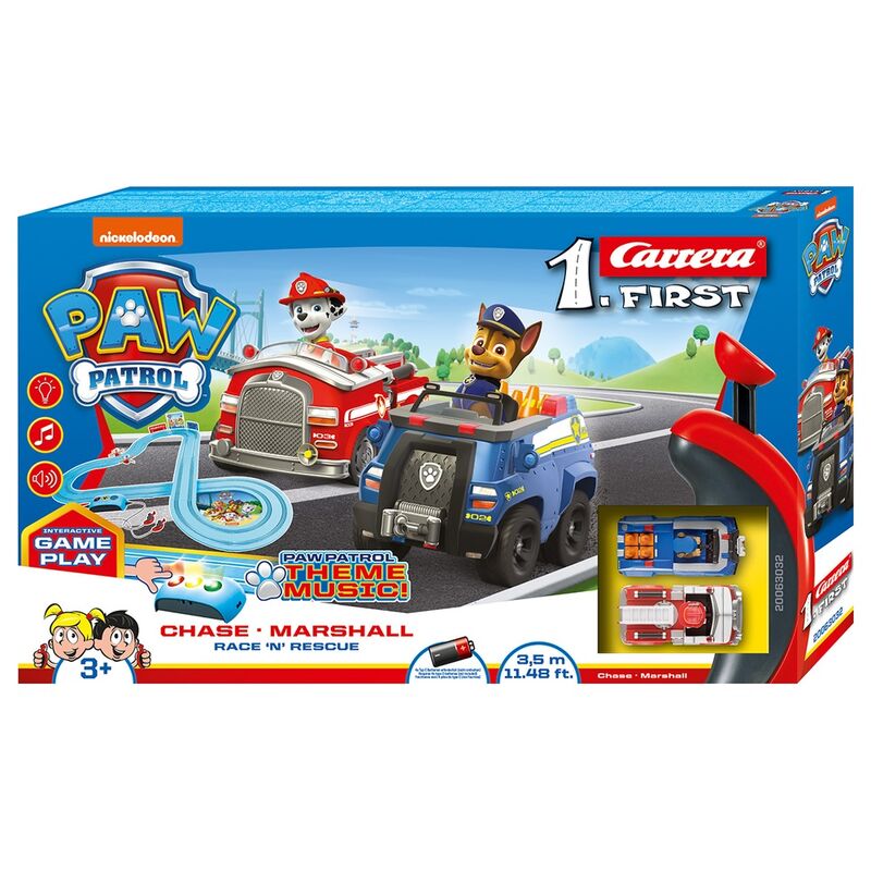 Imagen 1 - Circuito Carreras Race N Rescue Patrulla Canina Paw Patrol