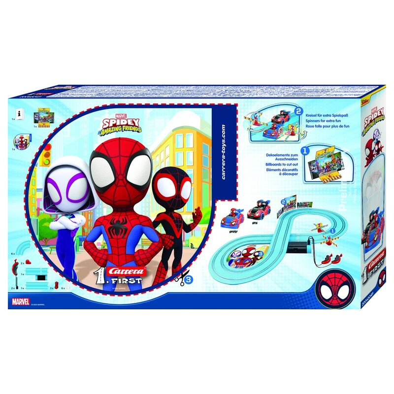 Imagen 3 - Circuito Carreras Its Spidey Time Spidey Amazing Friends Marvel