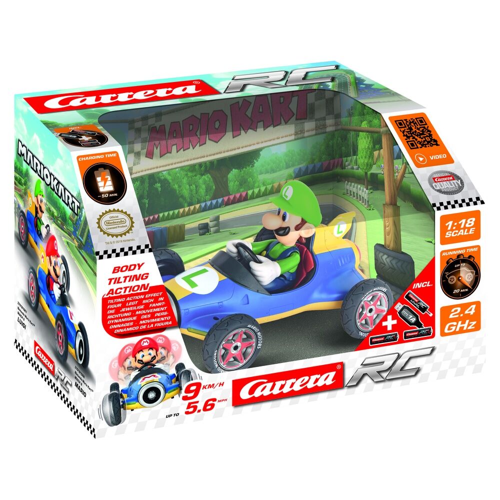 Imagen 1 de Coche Radio Control Luigi Mario Kart