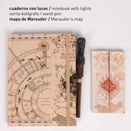 Imagen 2 de Set Papeleria Luces Harry Potter