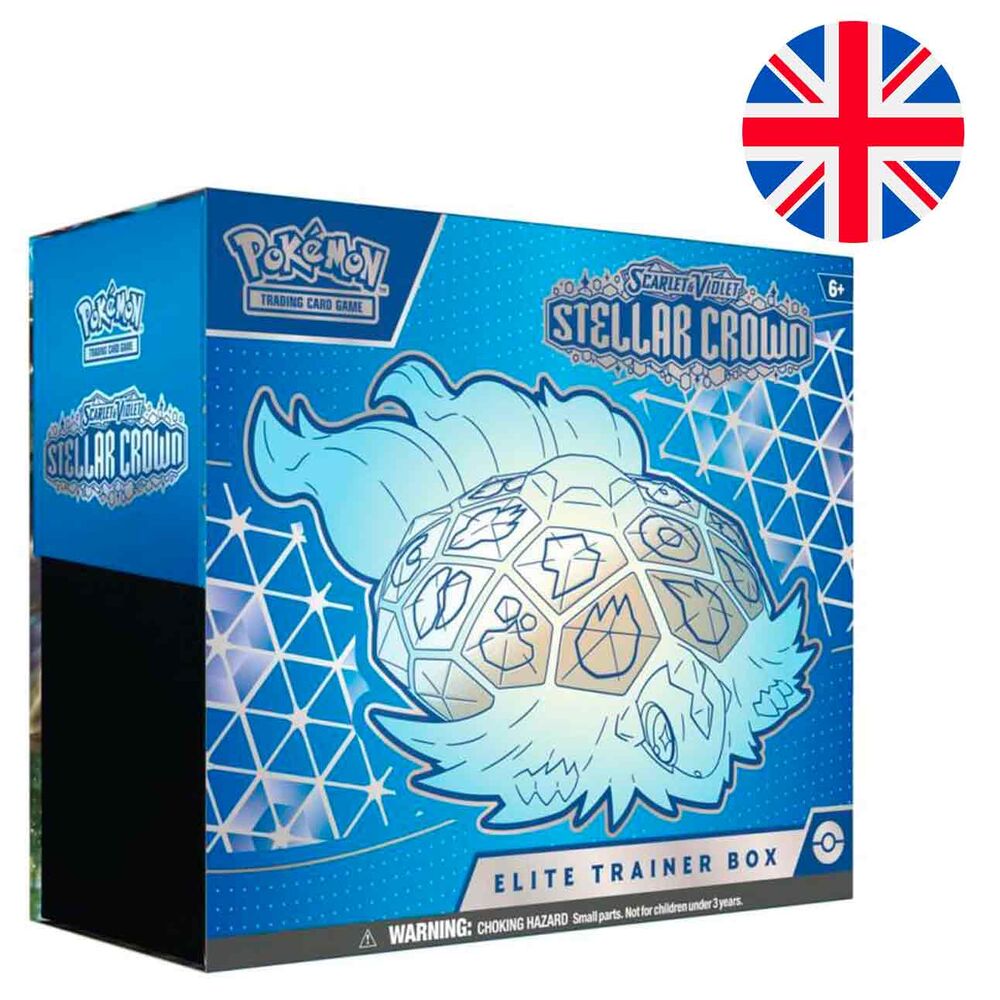 Imagen de Estuche Entrenador Elite Sv7 Pokemon Ingles parte de nuestra colección en Espadas y más, sitio oficial.