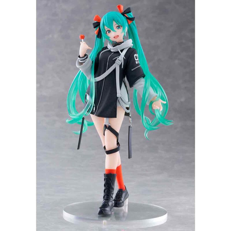 Imagen 1 - Figura Hatsune Miku Fashion Punk Version. Hatsune Miku 18Cm