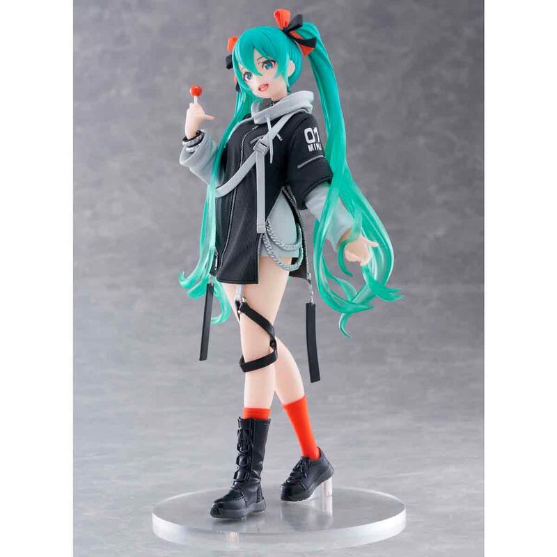 Imagen 2 - Figura Hatsune Miku Fashion Punk Version. Hatsune Miku 18Cm